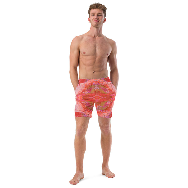 Dreamsicle Recycled Men's swim trunks