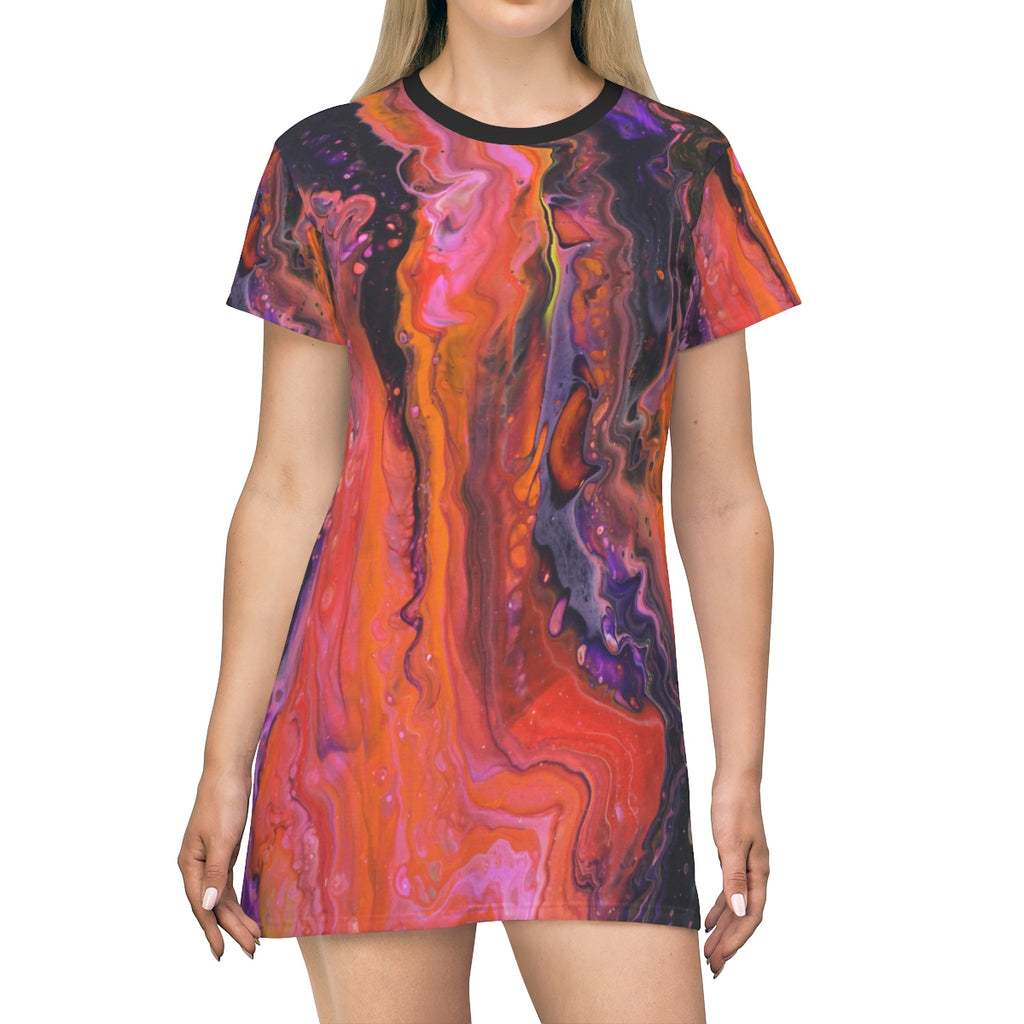 Galactic Portal T-shirt Dress