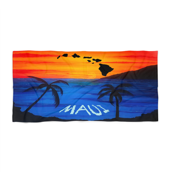 Maui Livin' Beach Towel
