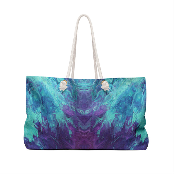 Mirrored Lavender Twist Weekender Bag
