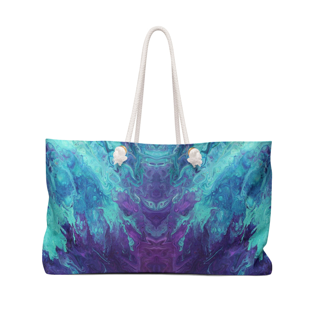 Mirrored Lavender Twist Weekender Bag