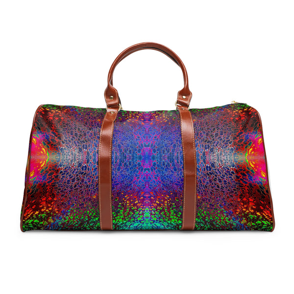 Rainbow Splash Waterproof Travel Bag