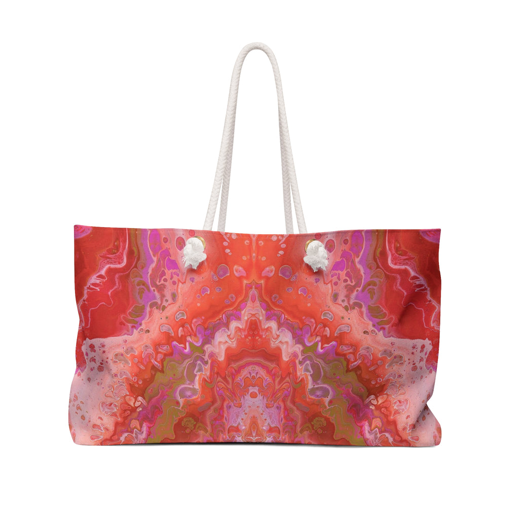 Mirrored Dreamsicle Weekender Bag