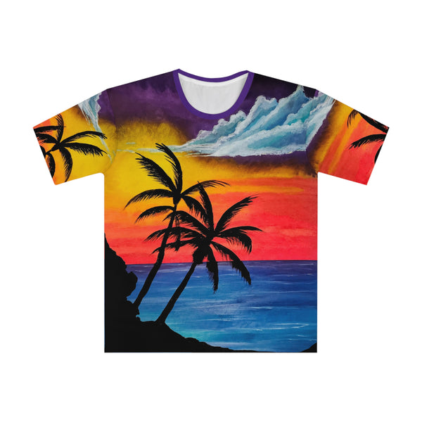 Tropical Sunset T-shirt (AOP)