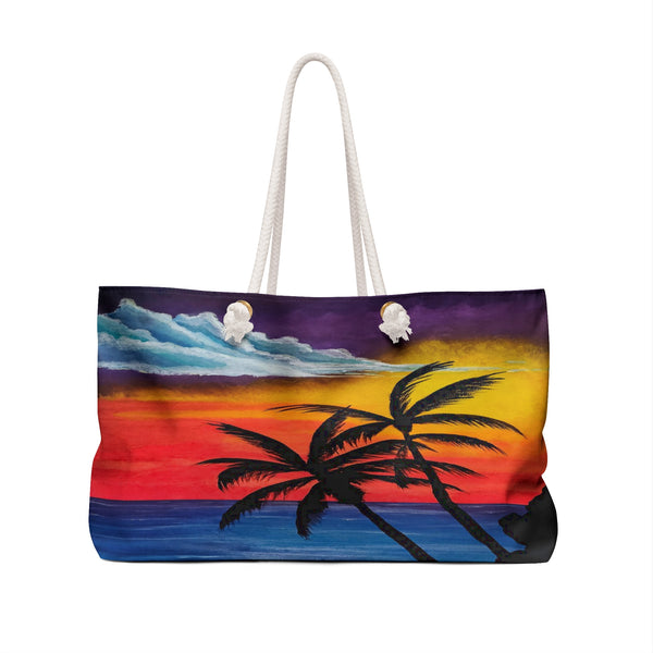 Tropical Sunset Weekender Bag