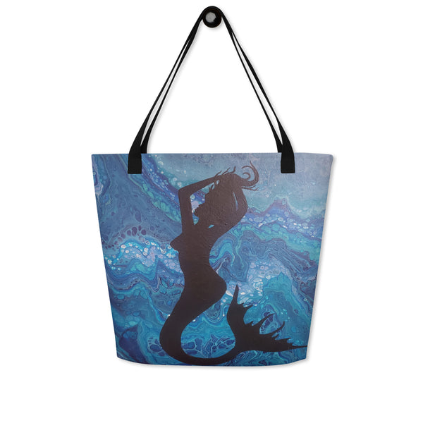 Mermaid Large Tote Bag