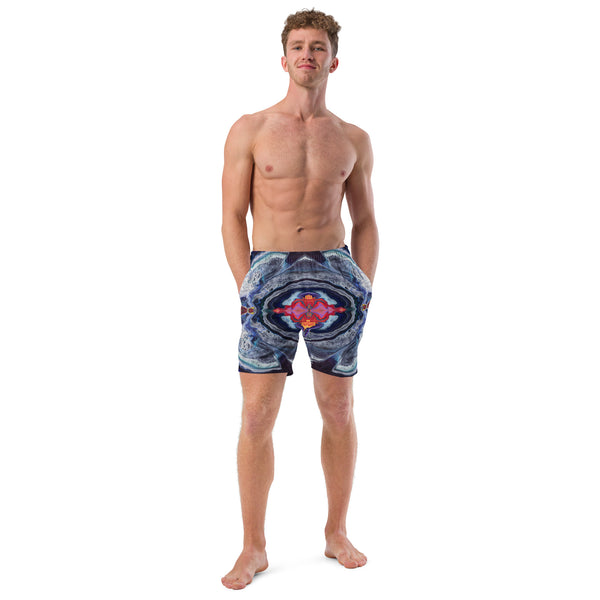 Lava Meets Water Recycled Men's swim trunks