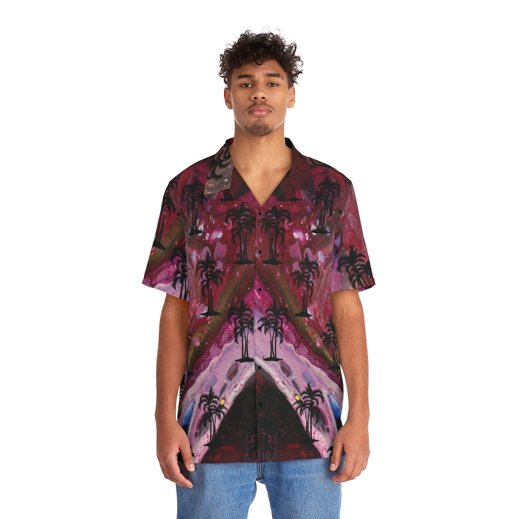 Triple Palm Hawaiian Shirt