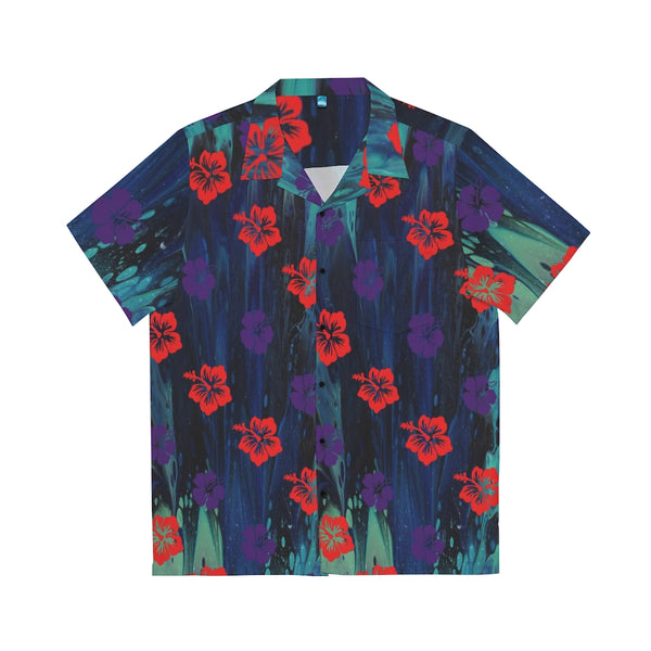 Double Hibiscus Hawaiian Shirt