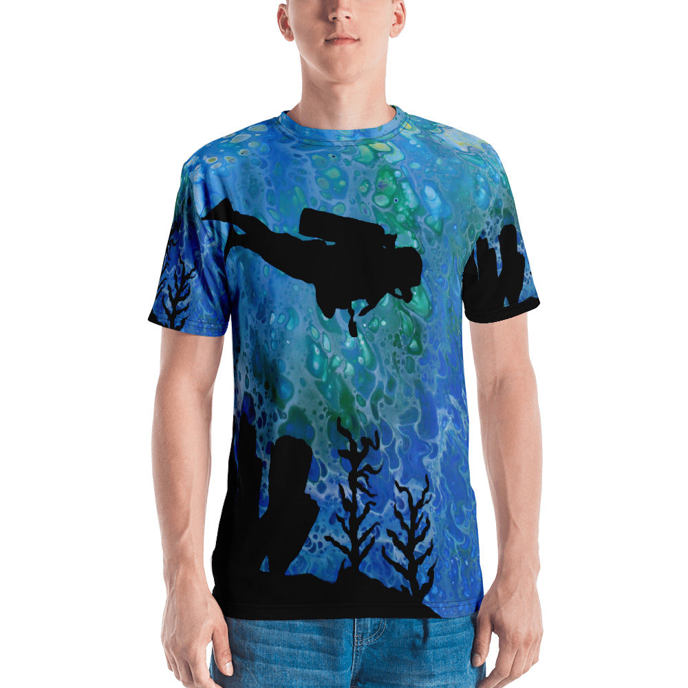 Coral Diver Men's T-shirt